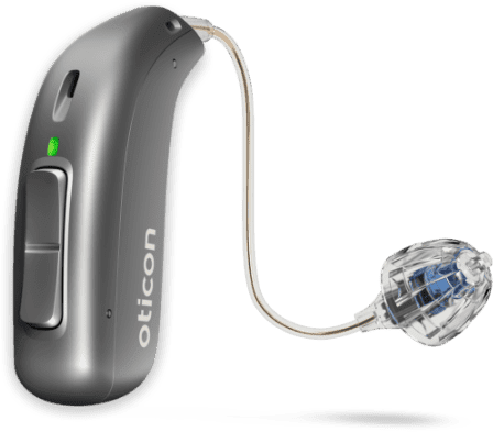 Hearing aid model by Oticon at Sound Audiology & Hearing Aids