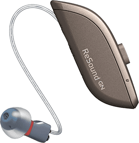 Hearing aid model by ReSound at Sound Audiology & Hearing Aids